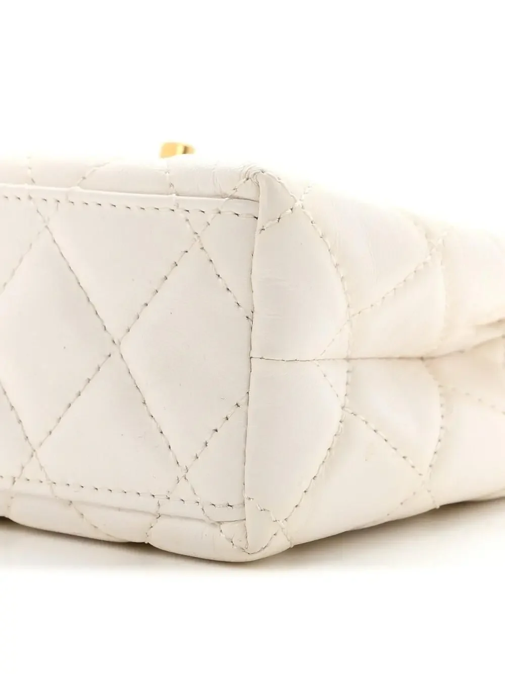 Chanel Shiny Aged Calfskin Quilted Nano #335710C67B